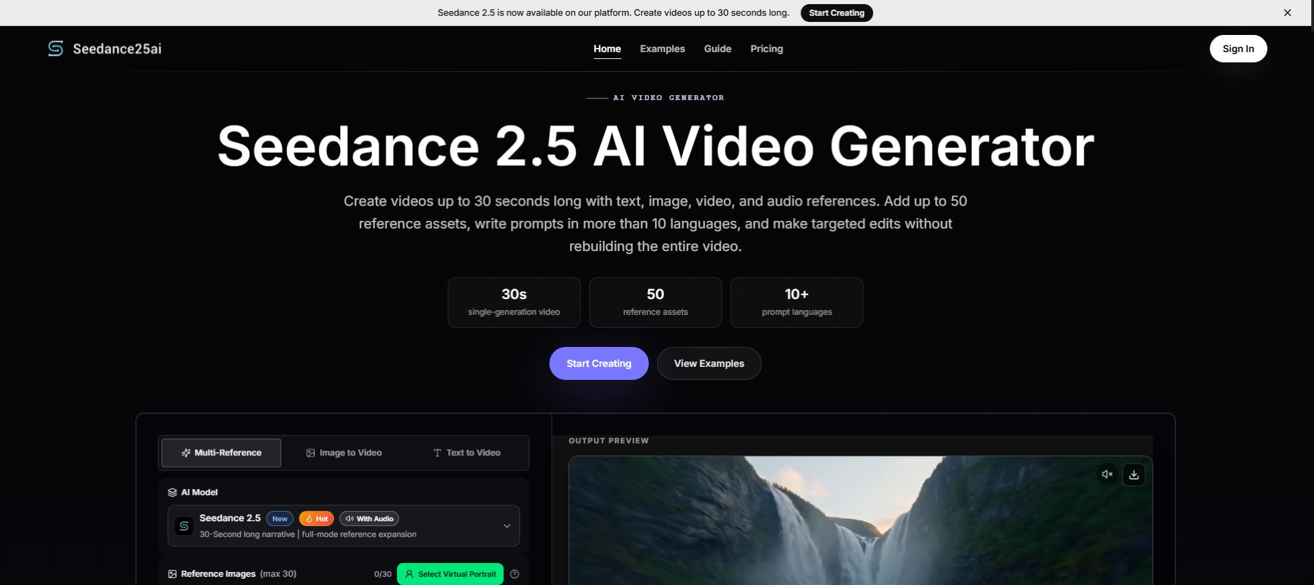 Seedance25AI — Seedance 2.5 preview
